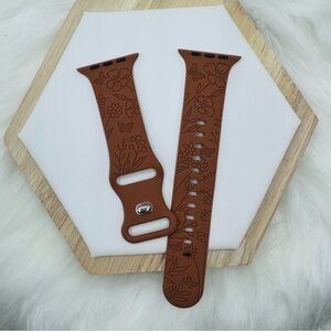 New Floral  Fall Design Apple Watch Bands  38mm 40mm 41mm Brown